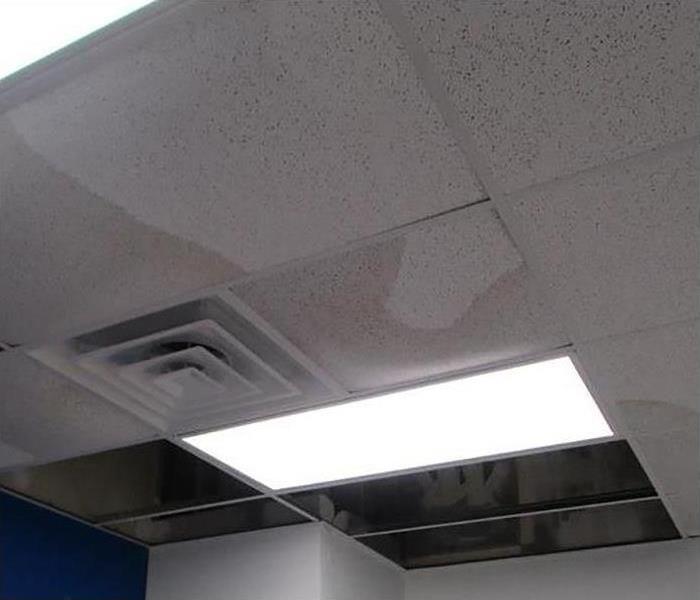 commercial property suffering water damage